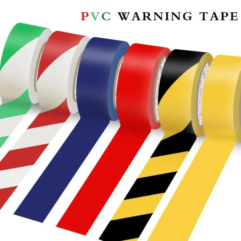 PVC Warning Tape: Applications, Role in Safety Marking, and Key Differences from Electrical Tape